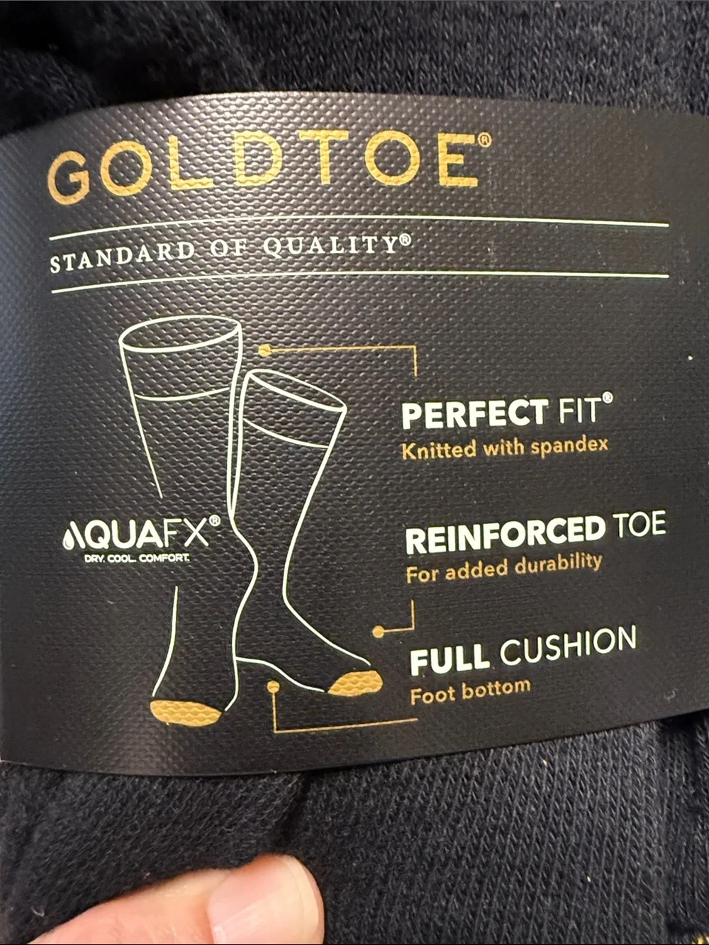 NWT Men's Extended Size Goldtoe Socks 12-16